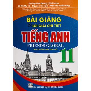 Sách - bài giảng & lời giải chi tiết tiếng anh 11