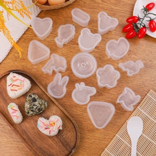 Khuôn làm cơm nắm onigiri, khuôn ép cơm bento tạo hình dễ thương cho bé ăn dặm