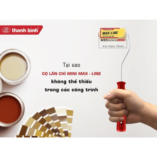 Cọ Lăn Chỉ Mini 6 cm Thanh Bình Maxline