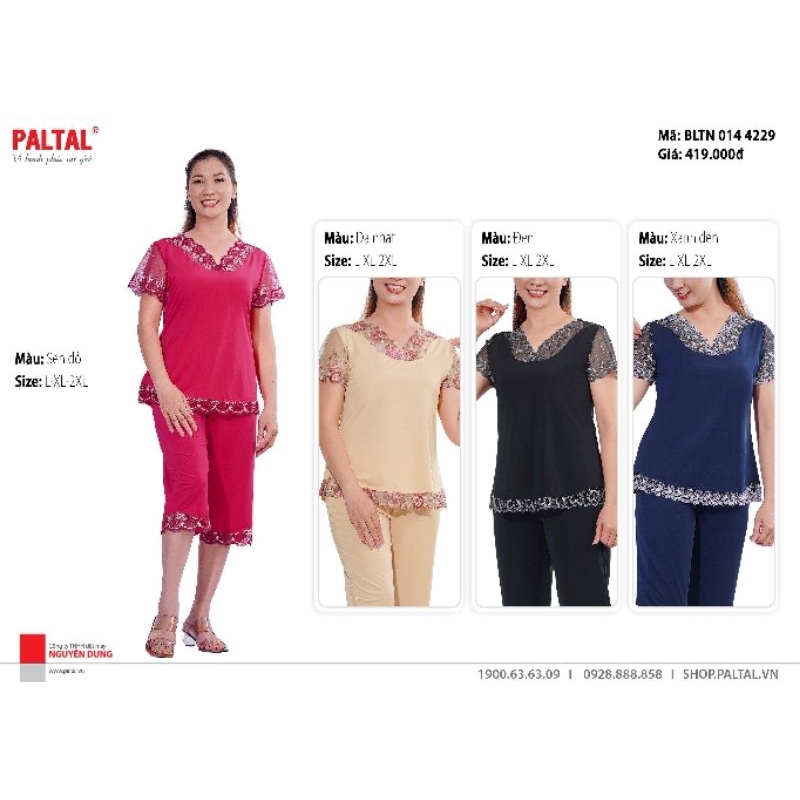 Bộ lửng thun lạnh cao cấp Paltal 144229
