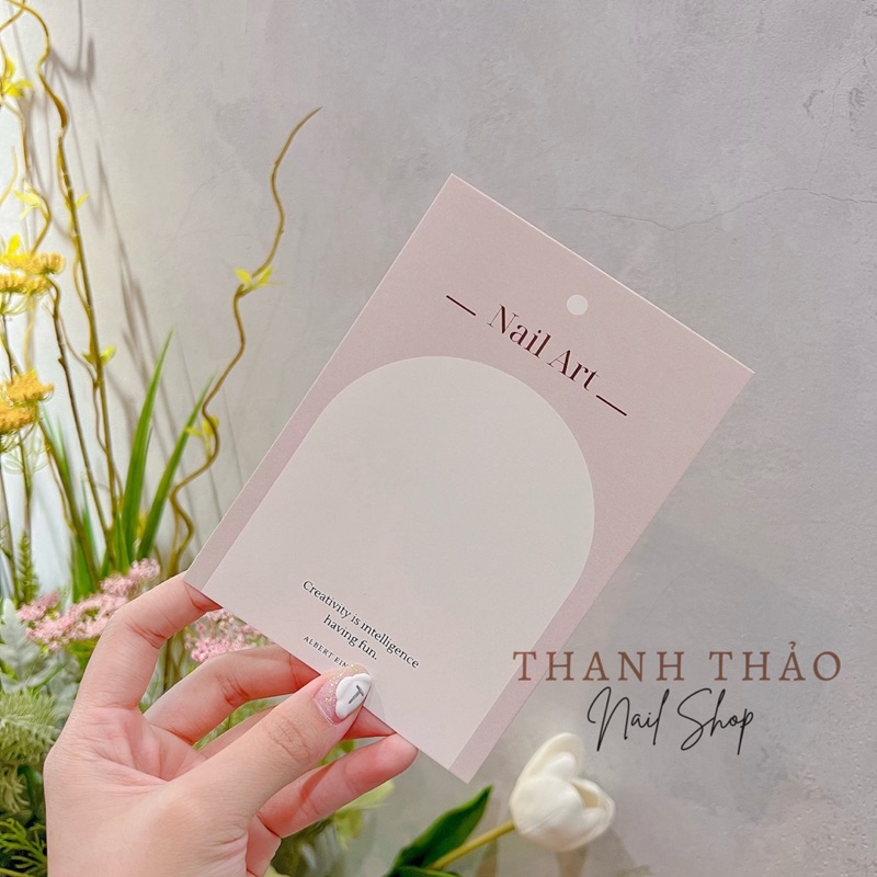 Bìa nailbox chụp ảnh mẫu nail