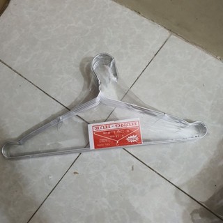 Combo 50 móc nhôm treo quàn ao người lớn,móc nhôm treo quần áo size 40cm.