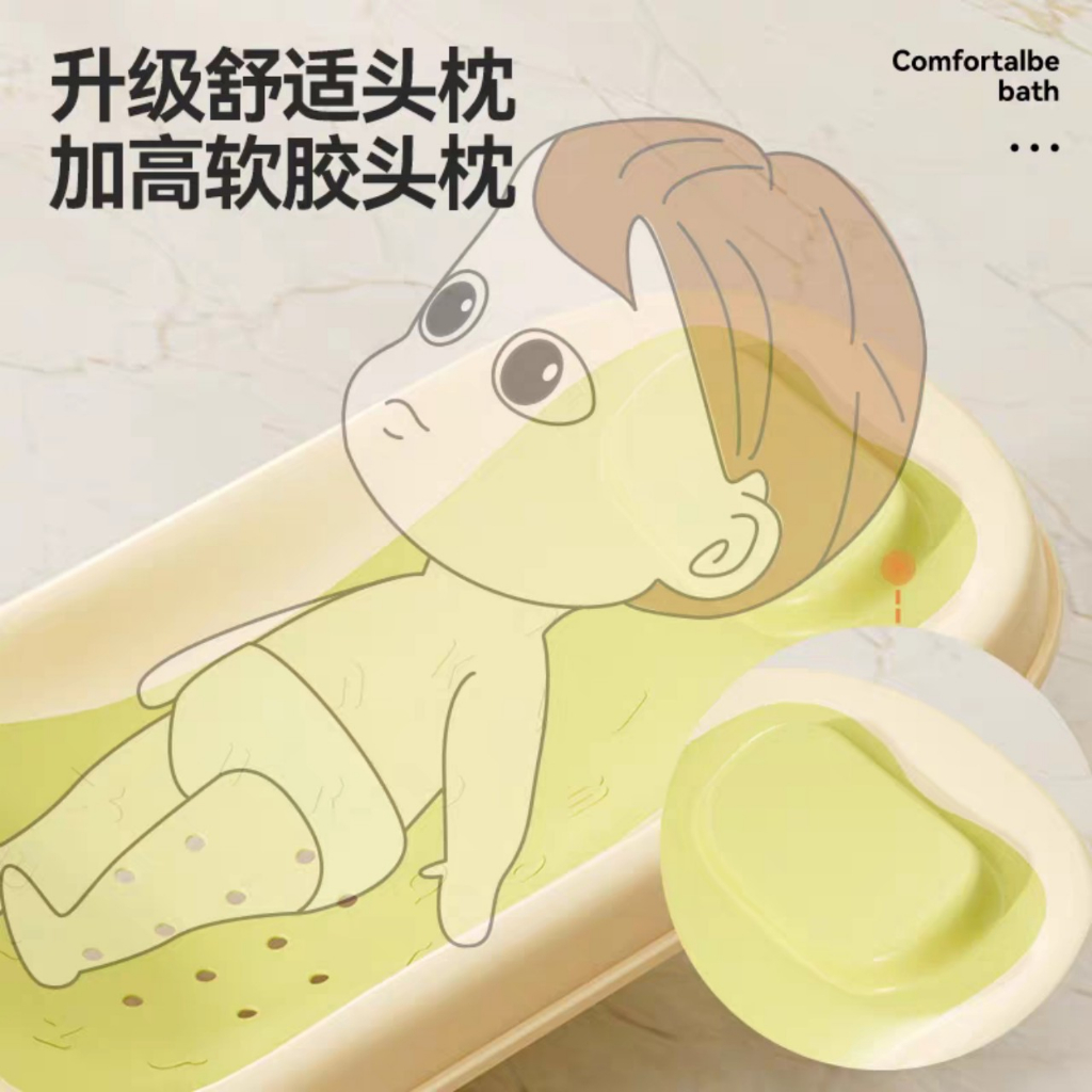 Chậu Tắm, Giá Đỡ Tắm Có Thể Gập Lại An Toàn Cho Mẹ Và Bé Từ 0 - 2 Tuổi