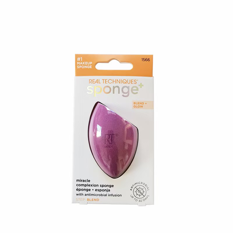 Mút trang điểm tán kem nền GUVIET màu Hồng và màu tím