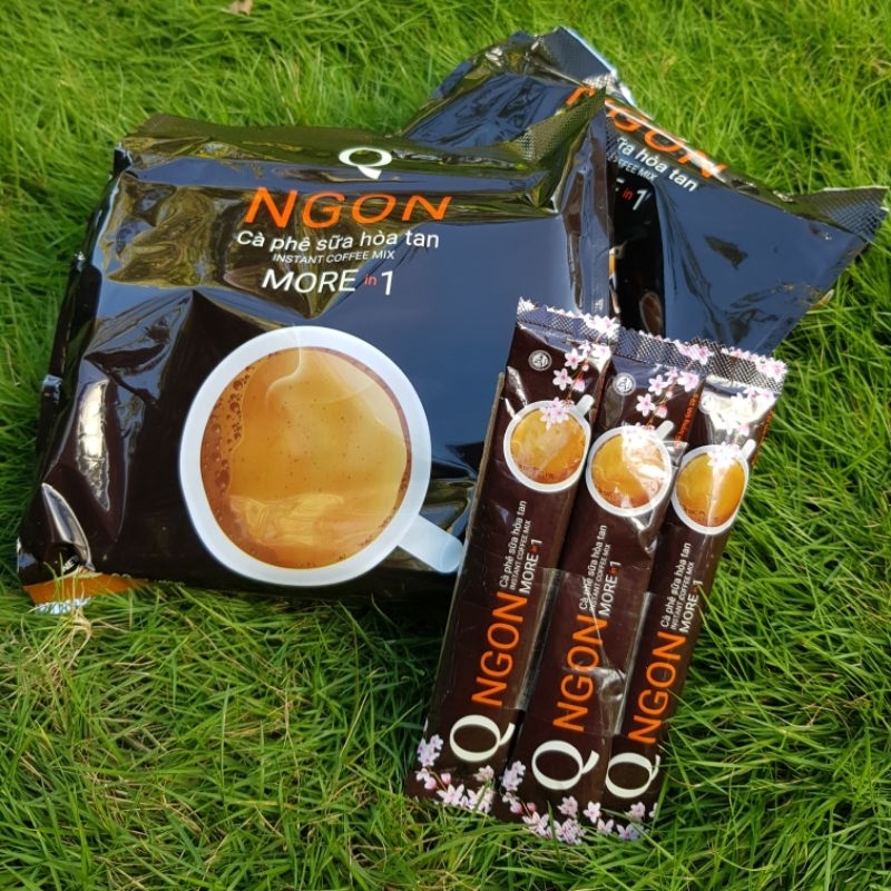 Cà Phê Trần Quang NGON - CF Hòa Tan Gói Đen