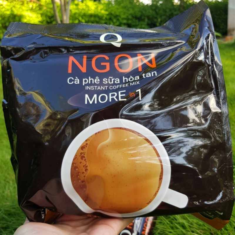 Cà Phê Trần Quang NGON - CF Hòa Tan Gói Đen