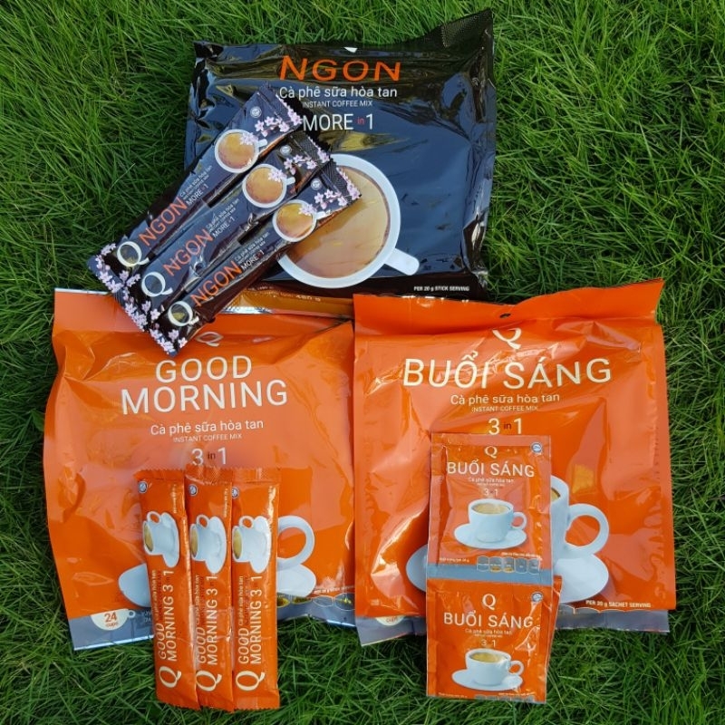 Cà Phê Trần Quang NGON - CF Hòa Tan Gói Đen