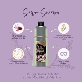 Dầu gội phủ bạc thảo mộc saffron tây á