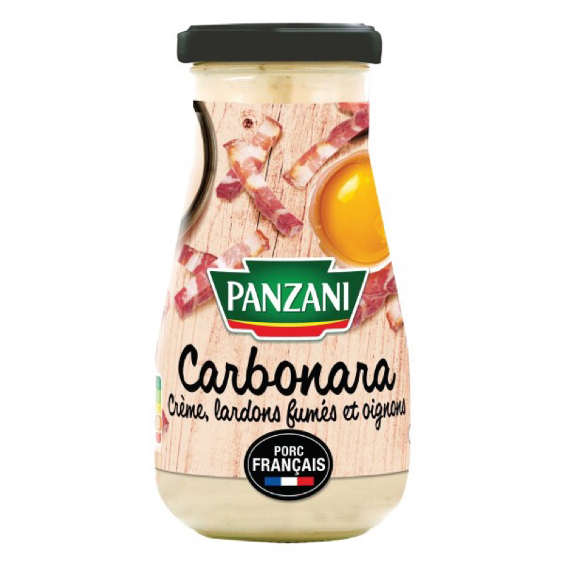 Sốt Kem Trứng Carbonara Panzani 370G (Xuất xứ: Pháp)
