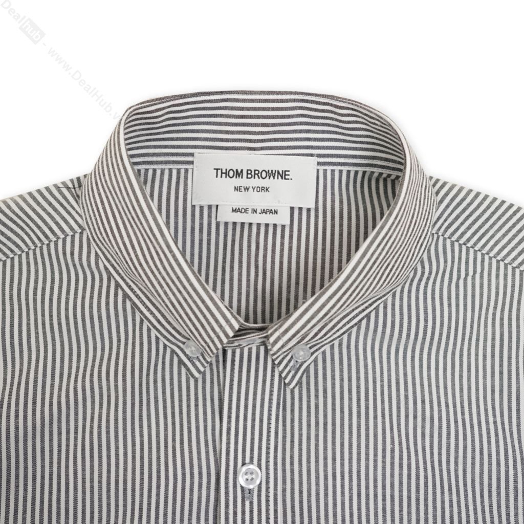 Áo Sơ Mi Thom Tay Ngắn Xám THOM009