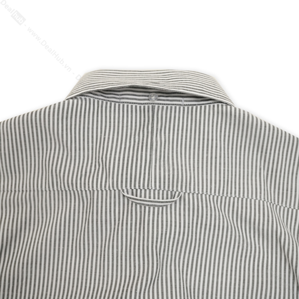 Áo Sơ Mi Thom Tay Ngắn Xám THOM009