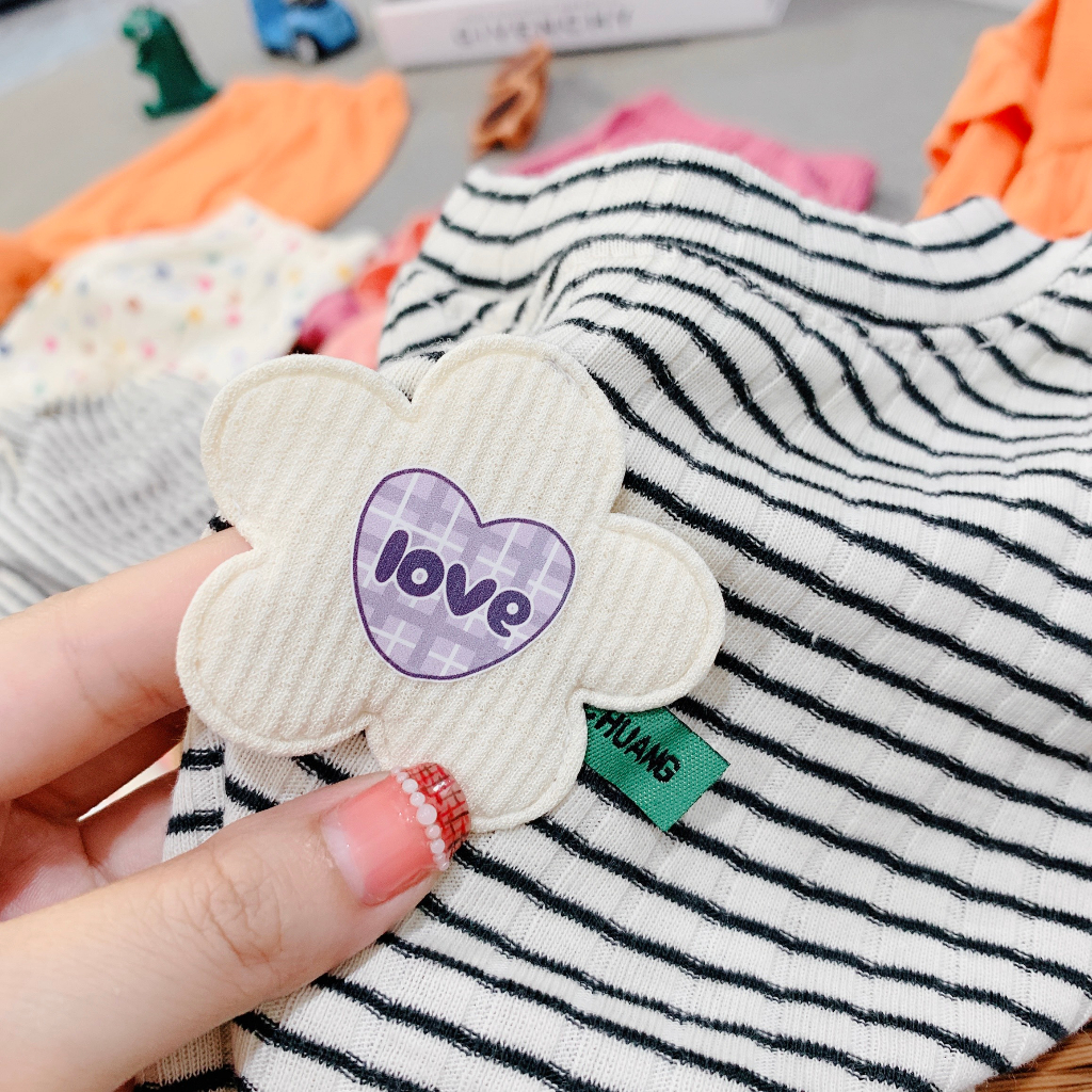 Bộ quần áo cánh tiên chất tăm lạnh cho bé gái, đồ bộ thu đông cho bé gái từ 7-18 kg