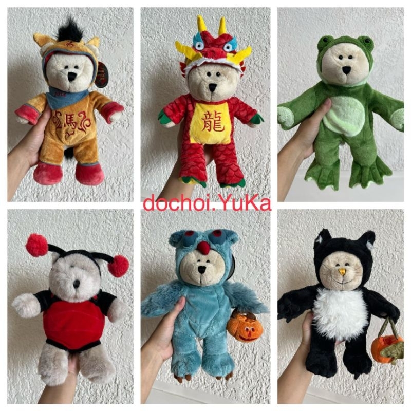 Gấu bông Starbucks Bearista cosplay (p1)