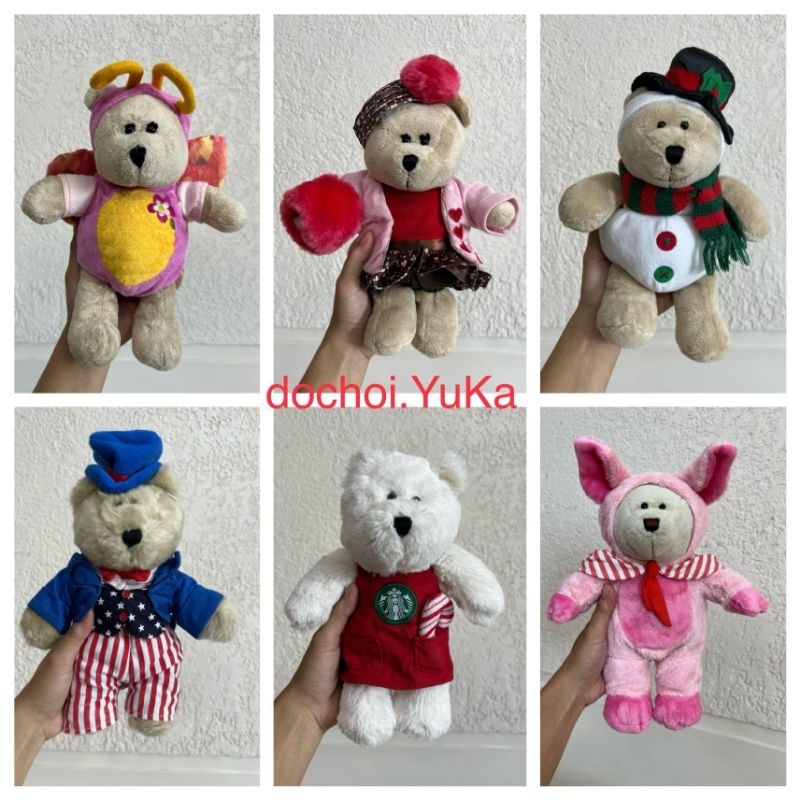 Gấu bông Starbucks Bearista