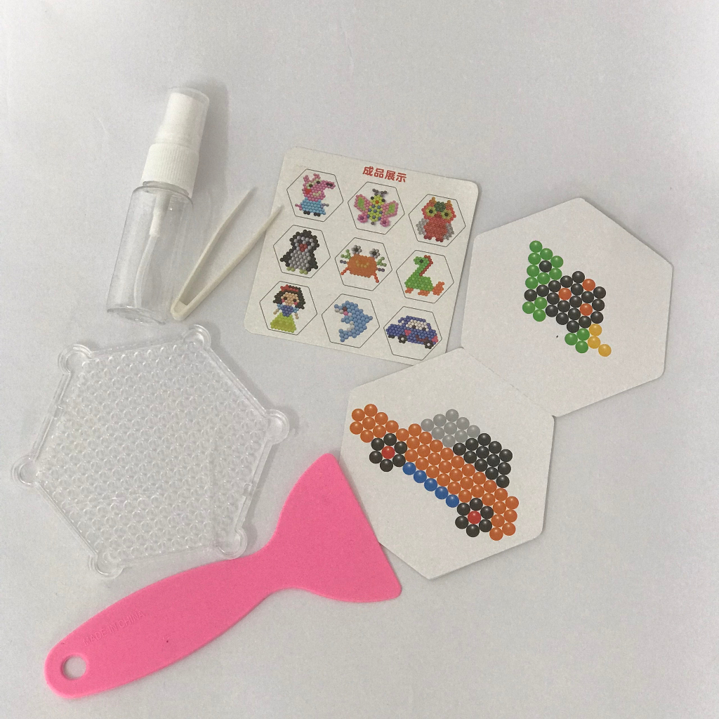 Hạt dính nước thần kỳ, hạt DIY tạo hình cho bé