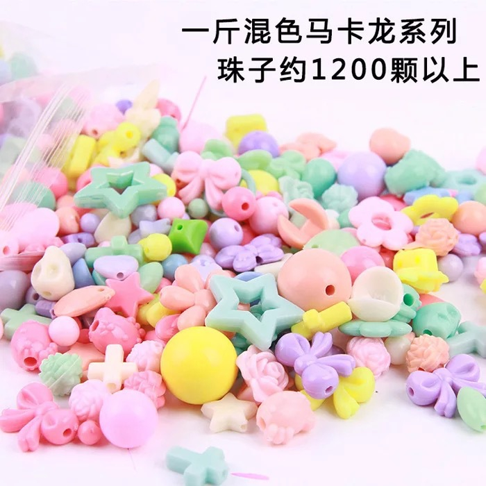 Bộ Xâu Vòng Hạt Cườm Siêu Xinh Loại 1, Hộp 15 Ô Vuông