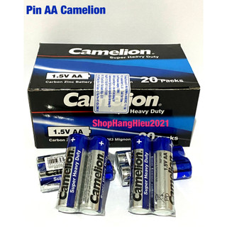 Hộp 40 viên pin aa camelion super heavy duty hàng chính hãng
