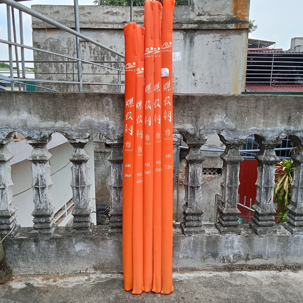 Cần Câu Chính Hãng Bạch Kinh Thiên 6H Màu Cam Tặng Ngọn Phụ