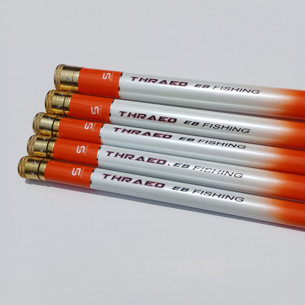 Cần Câu Chính Hãng Bạch Kinh Thiên 6H Màu Cam Tặng Ngọn Phụ