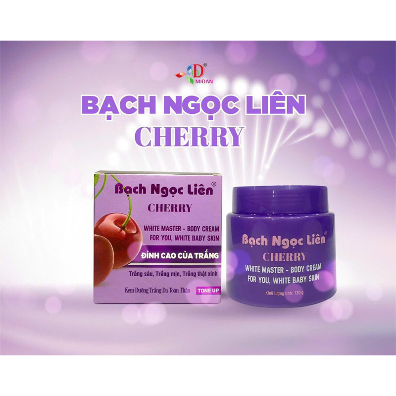 Kem dưỡng body Bạch Ngọc Liên Cherry chính hãng (120gr)