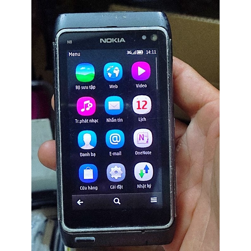 điện thoại Nokia N8 màn đẹp hiển thị tốt nghe gọi full