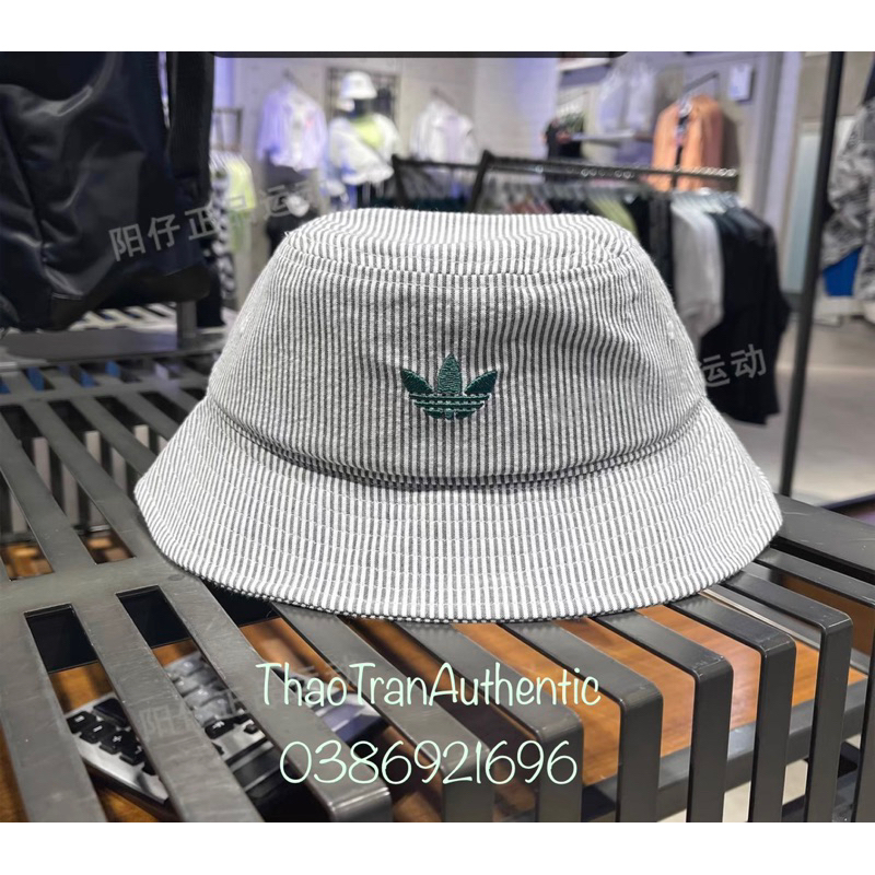 Mũ bucket tai bèo adidas logo 3 lá H35550