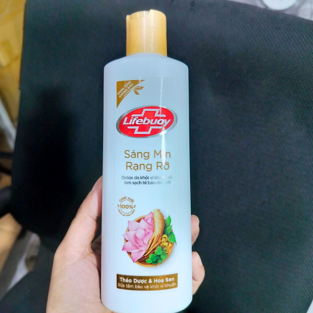Sữa tắm Lifebuoy Detox Thảo Dược & Hoa Sen 200g