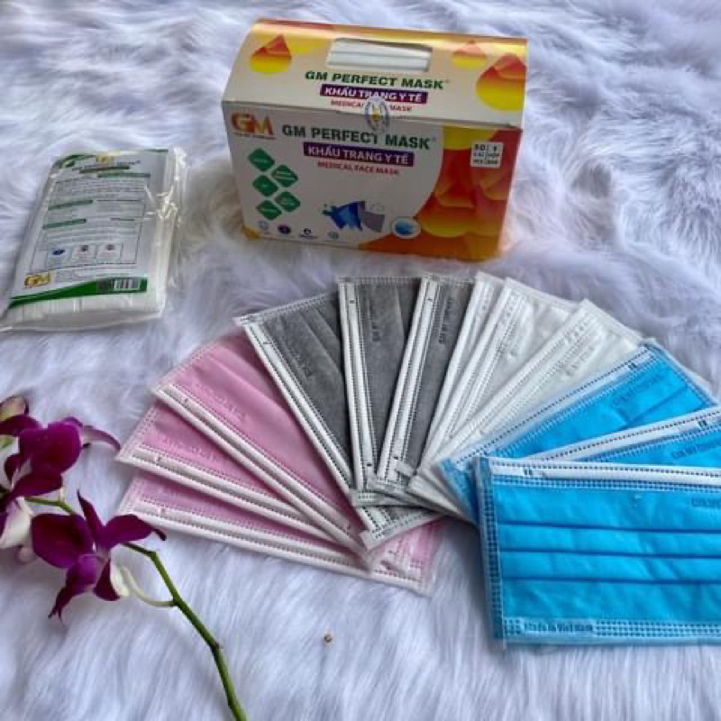 👉🏻Khẩu trang y tế kháng khuẩn 4 lớp Gia My Company🏅🏅