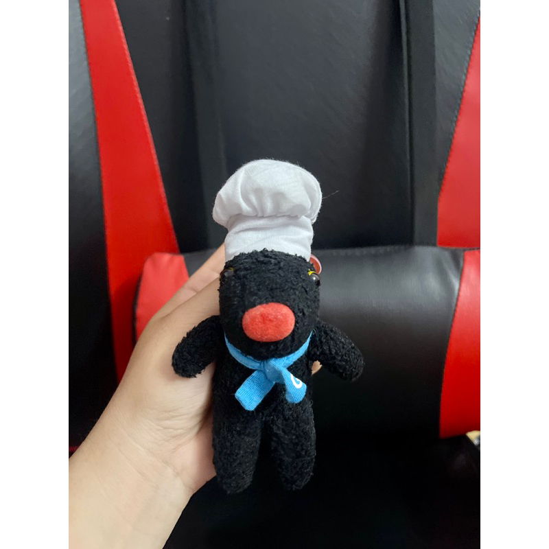 Gấu bông móc khoá Gaspard et Lisa đầu bếp