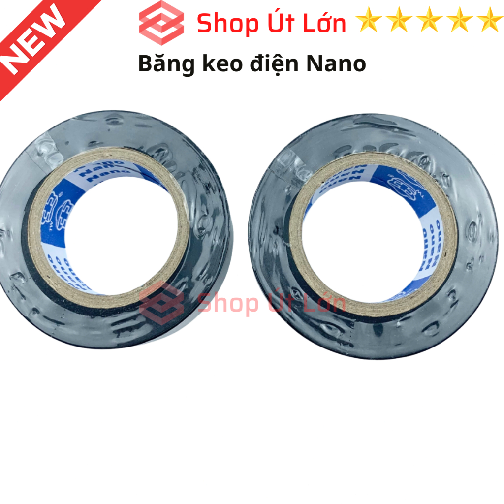 Băng keo điện Nano 20yard 18 mét, 1 cây có 10 cuộn.