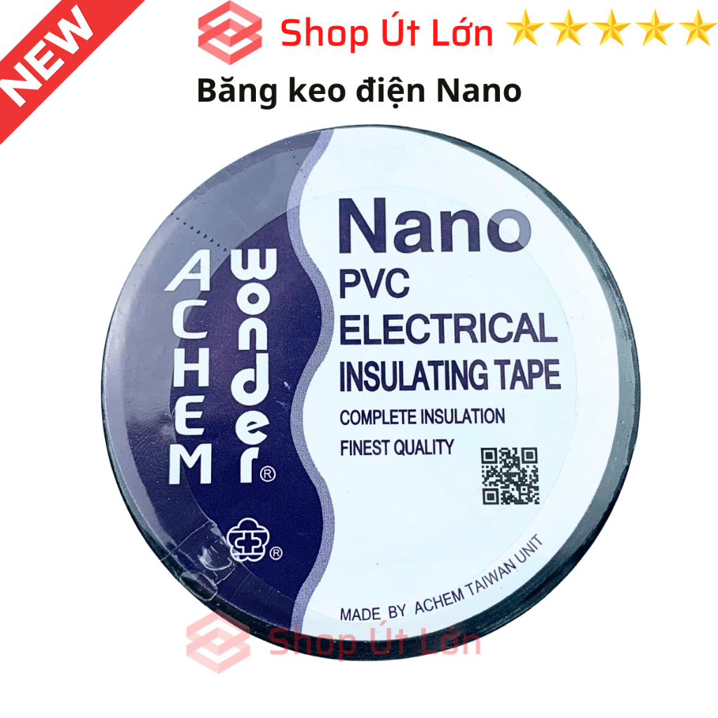 1 Cuôn Băng keo điện Nano, nhiều màu, 20yard 18 mét