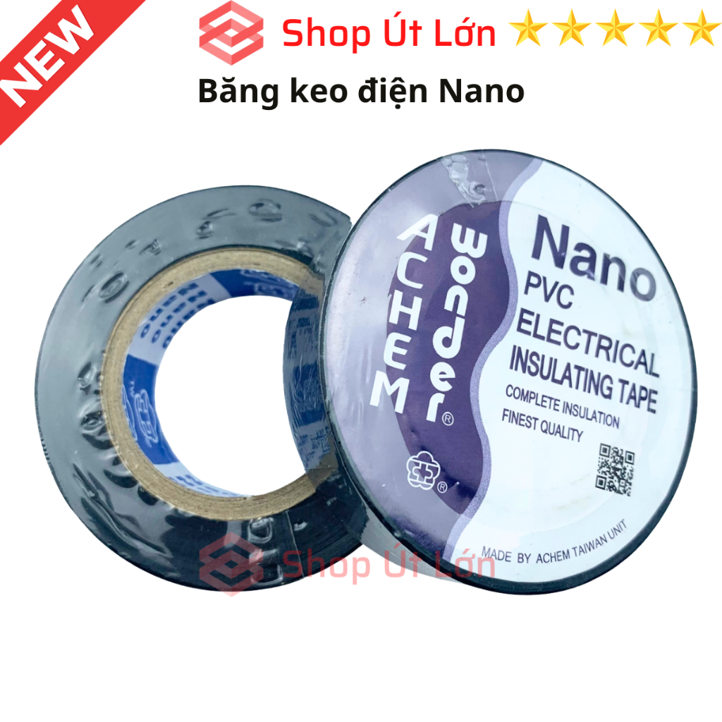 1 Cuôn Băng keo điện Nano, nhiều màu, 20yard 18 mét