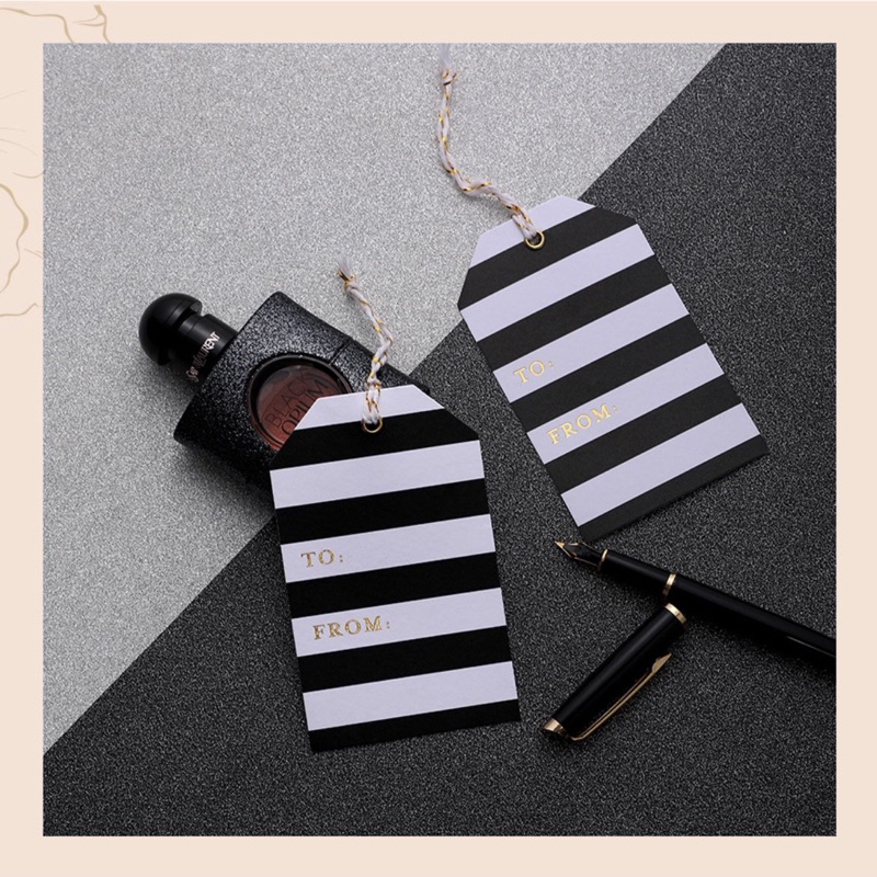 Thẻ treo trang trí hộp quà