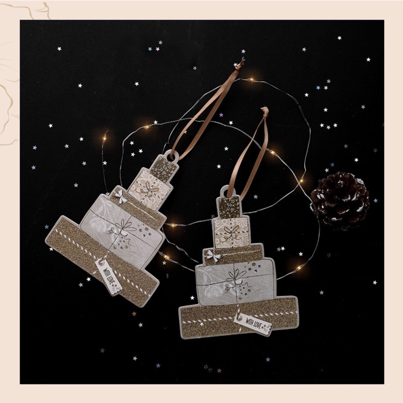 Thẻ treo trang trí hộp quà