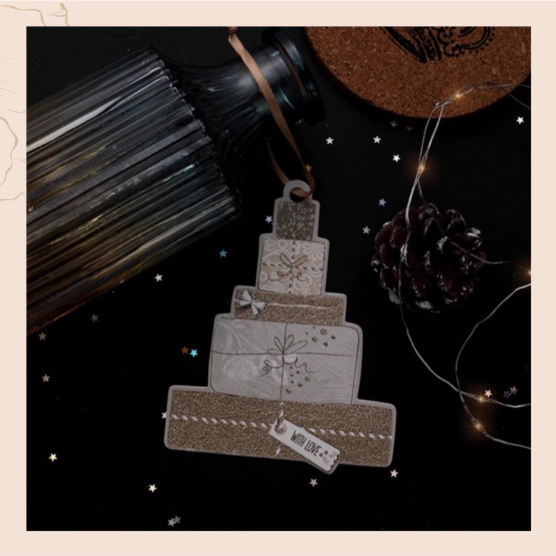 Thẻ treo trang trí hộp quà