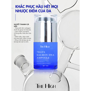 Serum dna cá hồi huyết thanh thải độc phục hồi siêu cấp serum the high chai 15ml