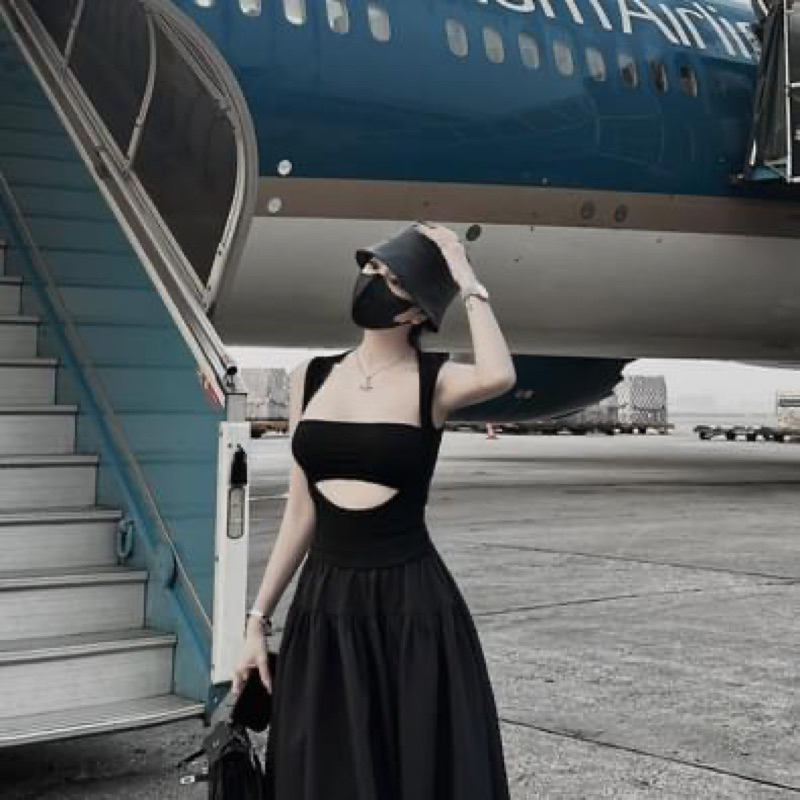 Set áo cup và chân váy xoè Mai Phuong Bui