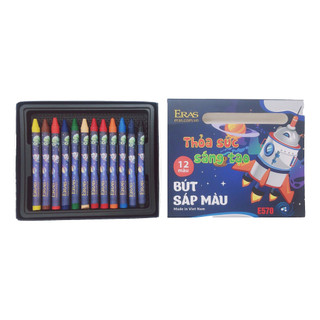 Sáp Màu Eras E570 ( 12 Màu/Hộp)