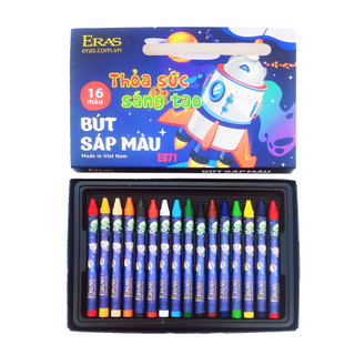 Sáp Màu Eras E571 ( 16 Màu/hộp)