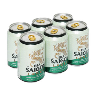 Bia Sài Gòn Lager lốc 6 lon x 330ml