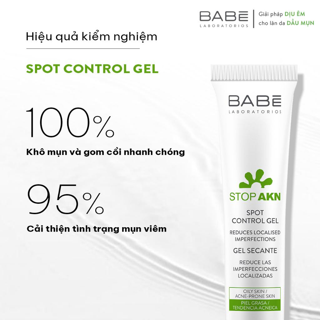 Gel chấm mụn Babe Stop Akn Spot Control Gel 8ml