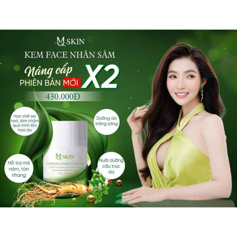 KEM FACE NHÂN SÂM MỚI (KÍCH TRẮNG GẤP ĐÔI)