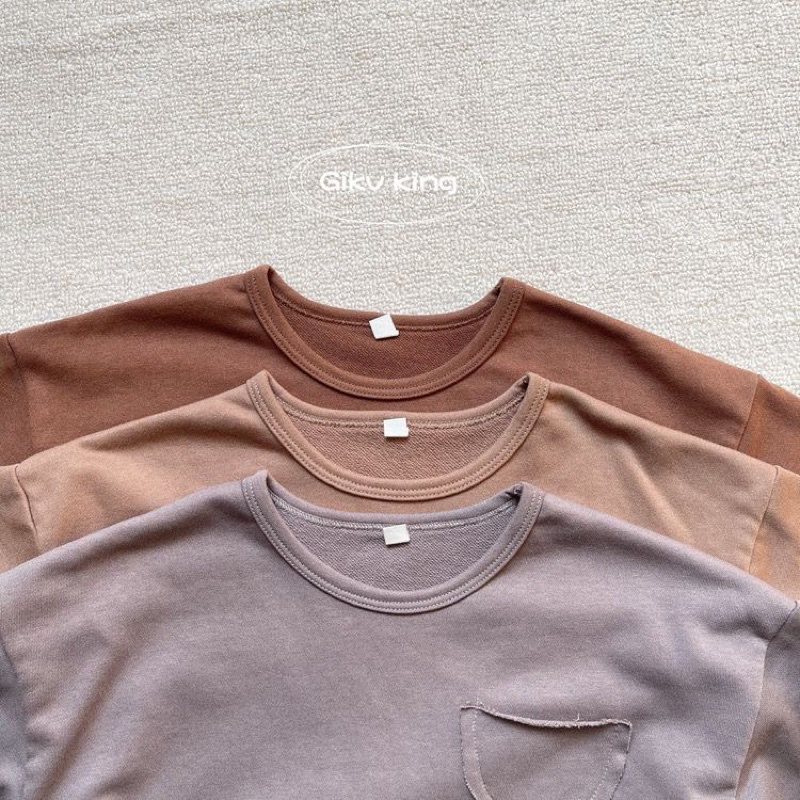 Áo nỉ DA CÁ thu đông cho bé,áo dài tay phong cách hàn quốc bé trai bé gái phom thụng