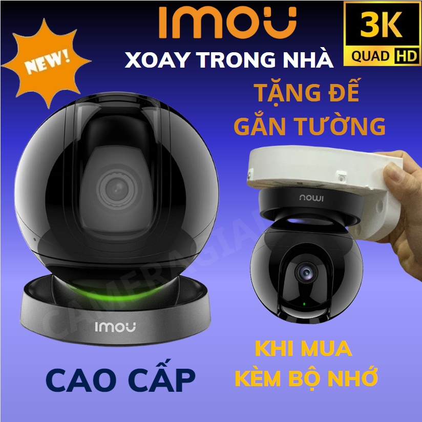 Camera WIFI Trong Nhà IMOU REX 2D 3D A46LP A26LP 2M 4M 1080P 2K RANGER PRO DAHUA Chính Hãng 24TH