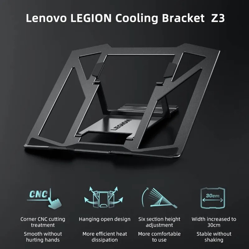 Đế tản nhiệt laptop Gaming Lenovo Legion Z3, Z4, NS10 MAX hợp kim nhôm