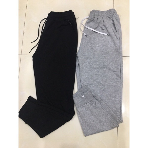 Quần jogger thun kèm hình thật