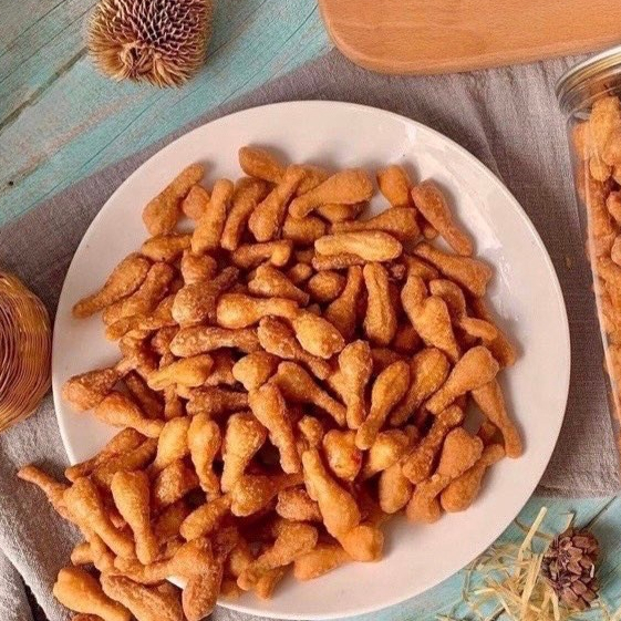 Bim bim đùi gà phô mai, snack hình đùi gà vị phô mai, ăn vặt tuổi thơ Leenhome