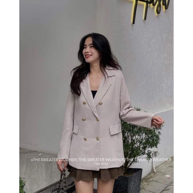 Áo blazer 6 khuy nữ mã Blazer085_P0K26