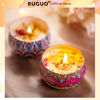 Nến Thơm Phòng Hoa Cỏ Khô Thiên Nhiên Hoa Văn Thổ Cẩm Đem Hương Thơm Đến Không Gian Sống Cho Ngôi Nhà Của Bạn