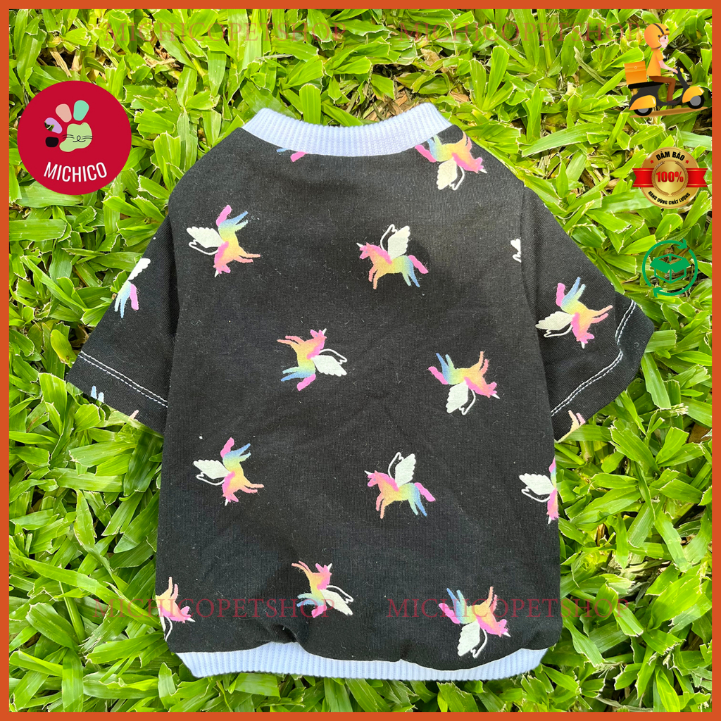 Áo Cho Chó Mèo Ngắn Tay  Vải Cotton – Áo Ngắn Tay Cho Chó Mèo Đủ Size